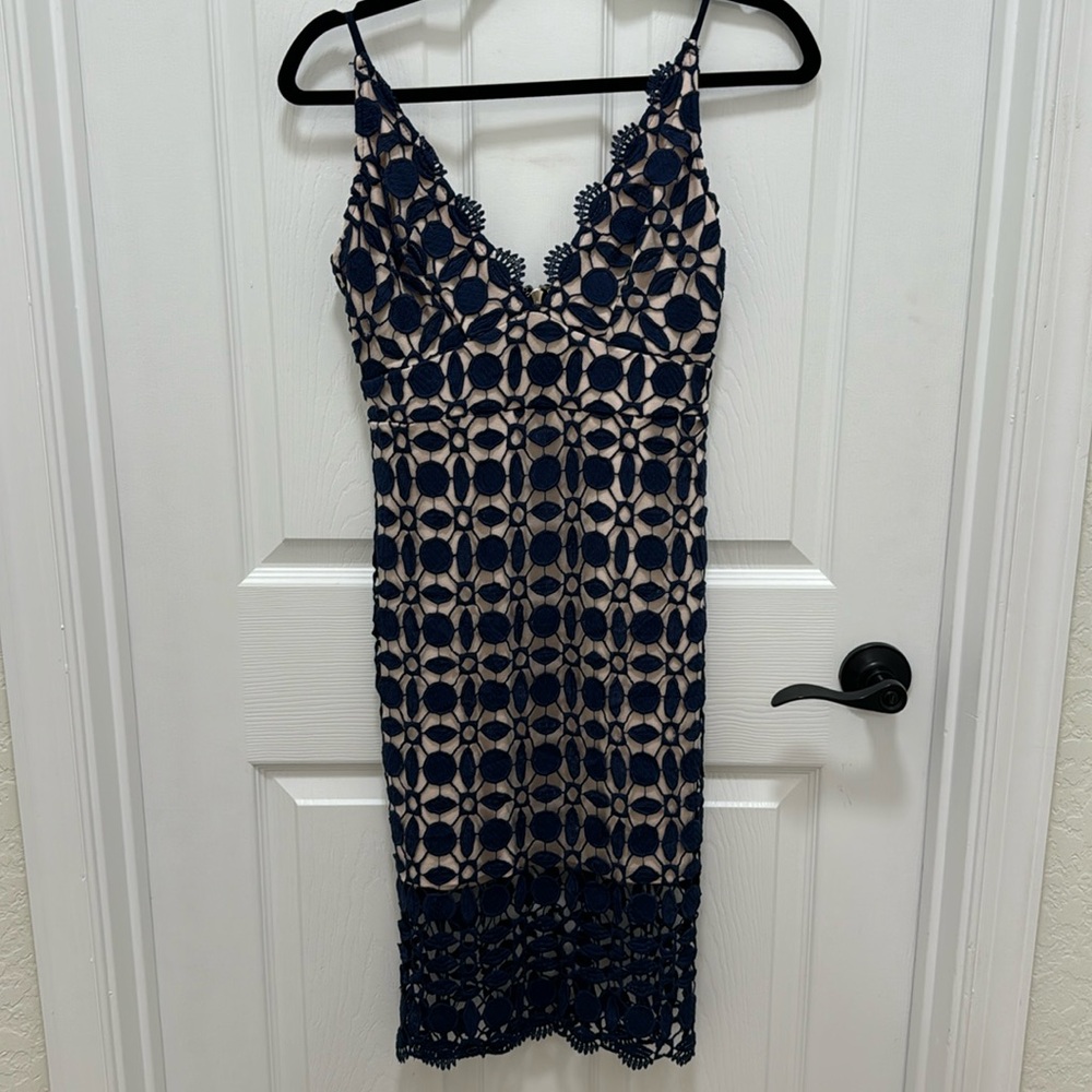 Navy Blue Dress
